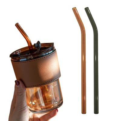 MONTE Color Curve Glass Straw 01
