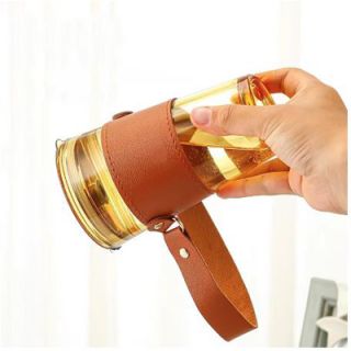 MONTE 3 Premium Color Glass Mug with PU Sleeve - 450ml 03
