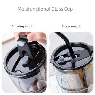 MONTE 3 Premium Color Glass Mug with PU Sleeve - 450ml 05
