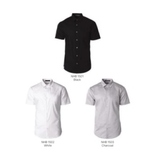 MT North Harbour Premium Oxford 160gsm Short Sleeve Shirt 04
