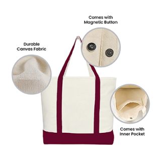 Multipurpose Fashion Tote Bag - 10oz (350x450x90) 03