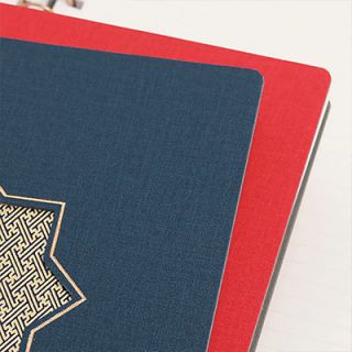 NAJMA Islamic-Inspired Wire-O PU Leather Notebook - A5 Size 09