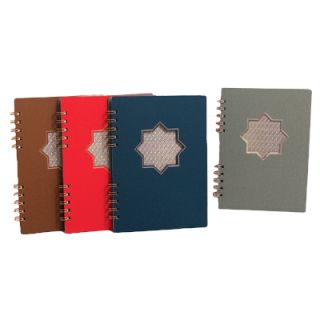 NAJMA Islamic-Inspired Wire-O PU Leather Notebook - A5 Size 02