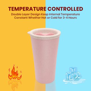 Natural Eco-Wheat Tumbler - 400ml 08