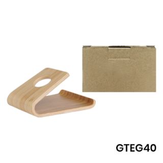 Natural Wooden Smartphone Stand 07