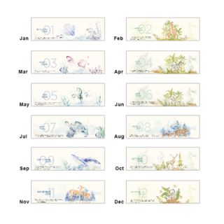 Nature in Hues Calendar 2026 03