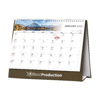 Nature's Serenity Calendar 2026 02