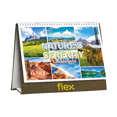 Nature's Serenity Calendar 2026