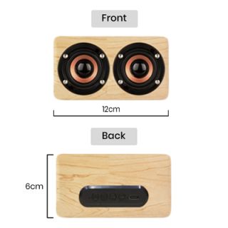 Nelson Wooden Bluetooth Speaker - 800mAh Battery 09