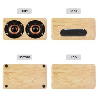 Nelson Wooden Bluetooth Speaker - 800mAh Battery 08