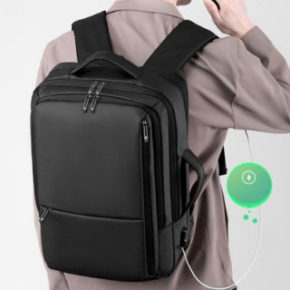 NERO 2 Way Travel Laptop Backpack with USB Port 08