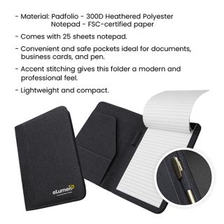 NOKA Premium A5 Padfolio with Notepad 09