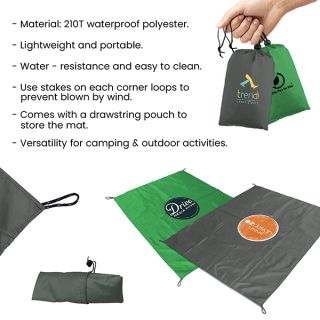 On-The-GO Waterproof Picnic Mat with Pouch 10