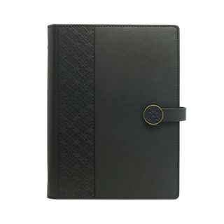 Orbit Motif PU Executive Notebook - A5 Size 07