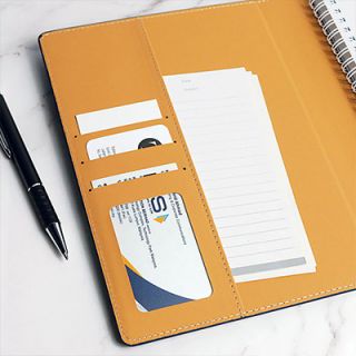 Orbit Motif PU Executive Notebook - A5 Size 09