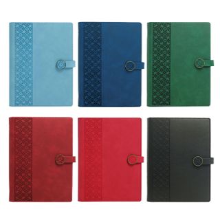 Orbit Motif PU Executive Notebook - A5 Size