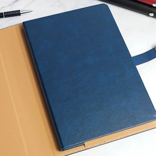 Orbit Motif PU Executive Notebook - A5 Size 13