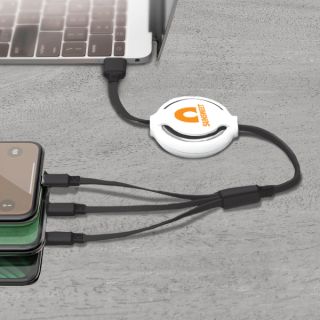 OREO 3-in-1 Retractable USB Cable
