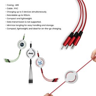 OREO 3-in-1 Retractable USB Cable 09
