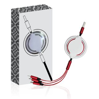OREO 3-in-1 Retractable USB Cable 07