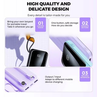 Original Pineng Branded PN-797PD Power Bank - 10000mAh 05