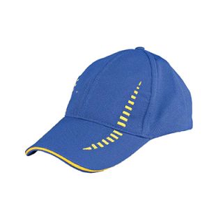 OS Baseball Sandwich Peak Polyester Cap 150g 6 Panel with Stripe 04