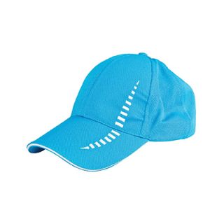 OS Baseball Sandwich Peak Polyester Cap 150g 6 Panel with Stripe 06