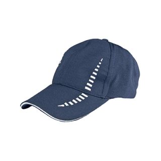 OS Baseball Sandwich Peak Polyester Cap 150g 6 Panel with Stripe 07