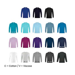 OS Comfy Cotton Long Sleeve 160gsm T-Shirt 04