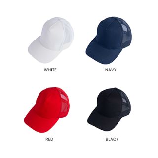 OS Cotton Mesh Trucker Cap 5 Panel 05