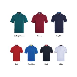 OS CVC Cotton Interlock 210gsm Polo Shirt