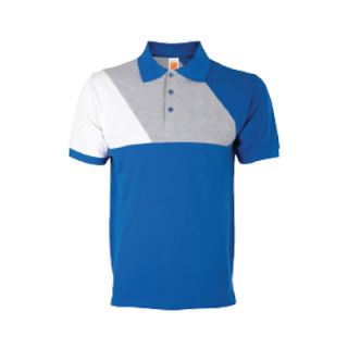 OS CVC Honeycomb Cut & Sew 230gsm Polo Shirt 03
