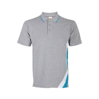 OS CVC Honeycomb Cut & Sew 230gsm Polo Shirt V2 03