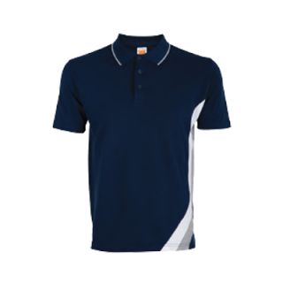 OS CVC Honeycomb Cut & Sew 230gsm Polo Shirt V2 06