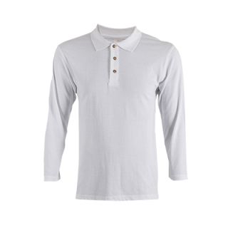OS CVC Honeycomb Long Sleeve 230gsm Polo Shirt 07