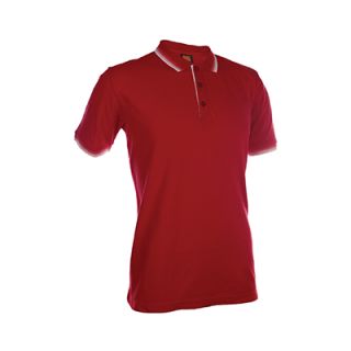 OS CVC Honeycomb Multi Tipped Collar & Cuff 230gsm Polo Shirt 03