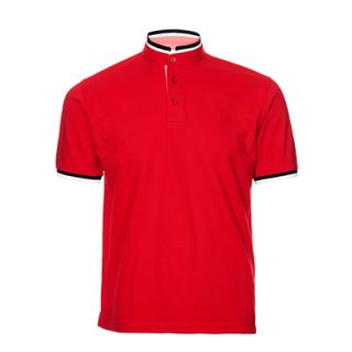 OS CVC Honeycomb Stand Collar 230gsm Polo Shirt 07