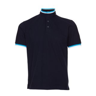 OS CVC Honeycomb Stand Collar 230gsm Polo Shirt 04