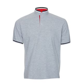 OS CVC Honeycomb Stand Collar 230gsm Polo Shirt 06