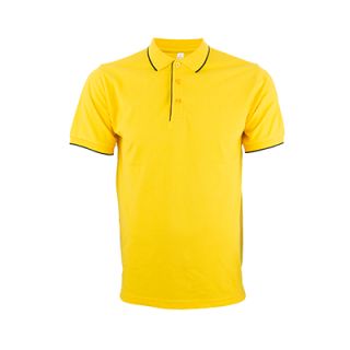 OS CVC Honeycomb Tipped Collar & Cuff 230gsm Polo Shirt 05