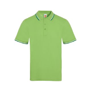 OS CVC Honeycomb Tipped Collar & Cuff 230gsm Polo Shirt V2 03