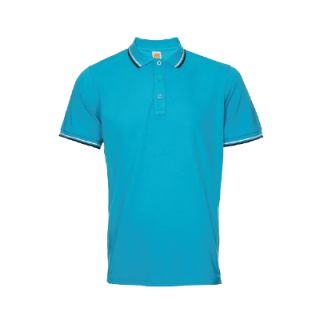 OS CVC Honeycomb Tipped Collar & Cuff 230gsm Polo Shirt V2 05