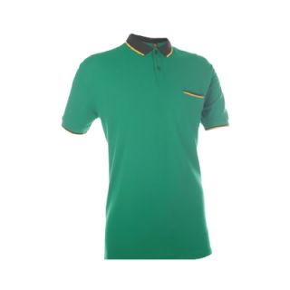OS CVC Honeycomb Tipped Collar & Cuff 230gsm Polo Shirt V5 05