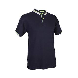 OS CVC Honeycomb Tipped Collar & Cuff 230gsm Polo Shirt V7 03