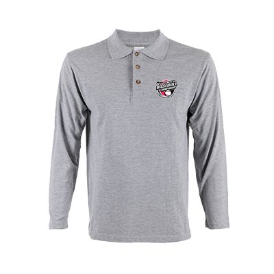 OS CVC Honeycomb Long Sleeve 230gsm Polo Shirt