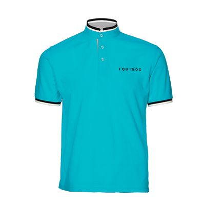 OS CVC Honeycomb Stand Collar 230gsm Polo Shirt