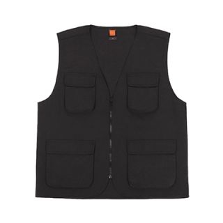 OS Polyester Canvas Zippered Vest 04