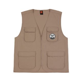 OS Polyester Canvas Zippered Vest