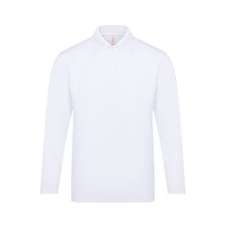 OS Quick Dry CVC Long Sleeve 200gsm Polo Shirt 03