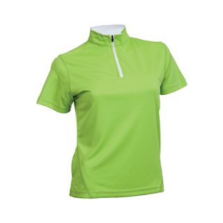 OS Quick Dry Female Microfiber Half-Zip 170gsm Mock Neck Shirt 05